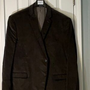 Saddlebreed Brown Sport Coat with Textured corduroy.